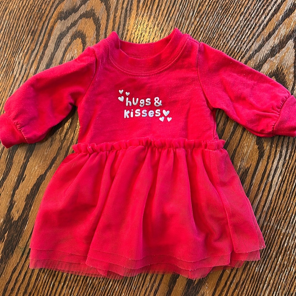 Newborn Valentine’s Day Dress